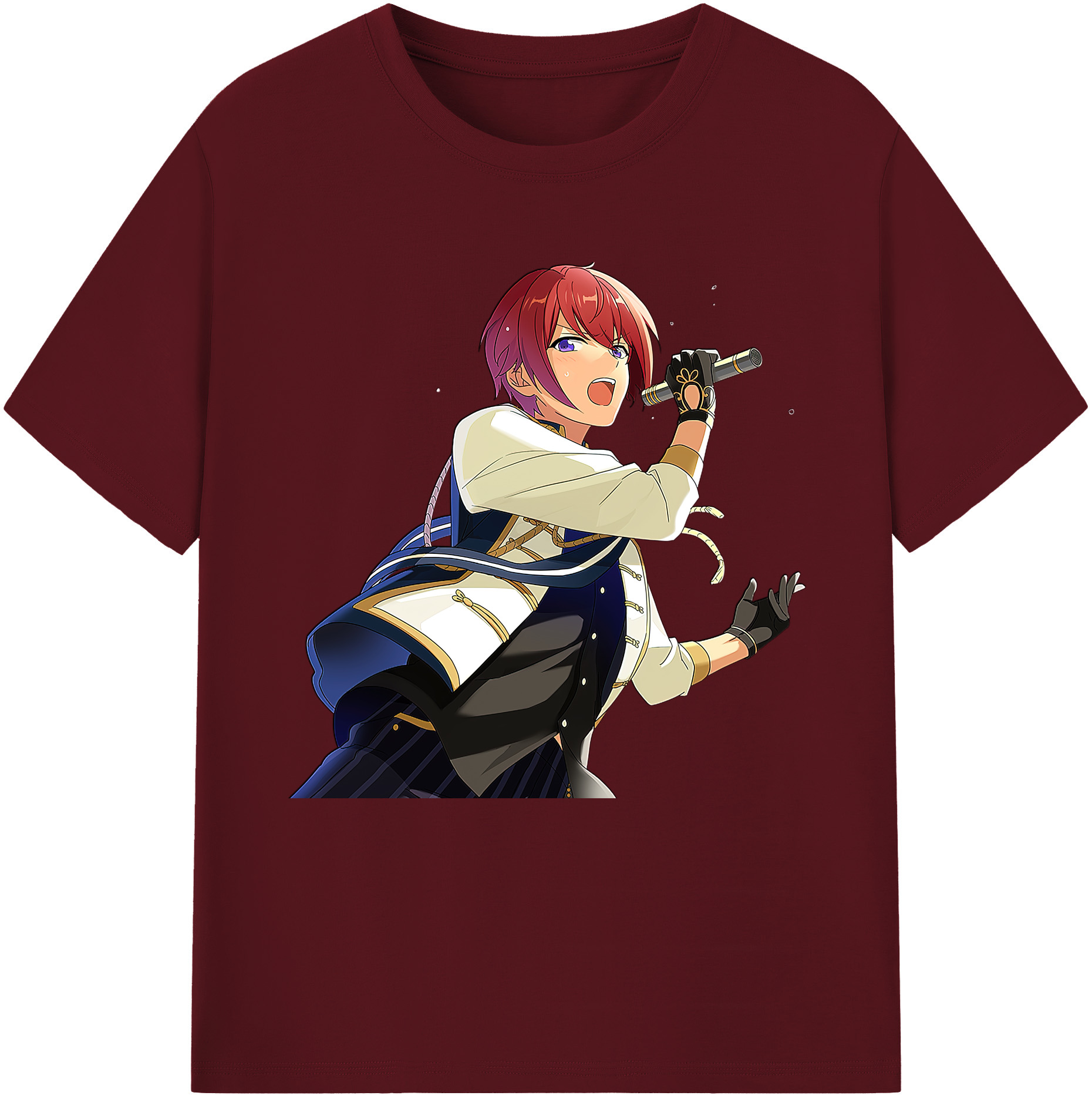 （画像用） あんさんぶるスターズ! Ensemble Stars 綿100％半袖Tシャツ（フロントプリント）